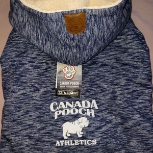 Caribou blue Canada Pooch dog hoodie (22)